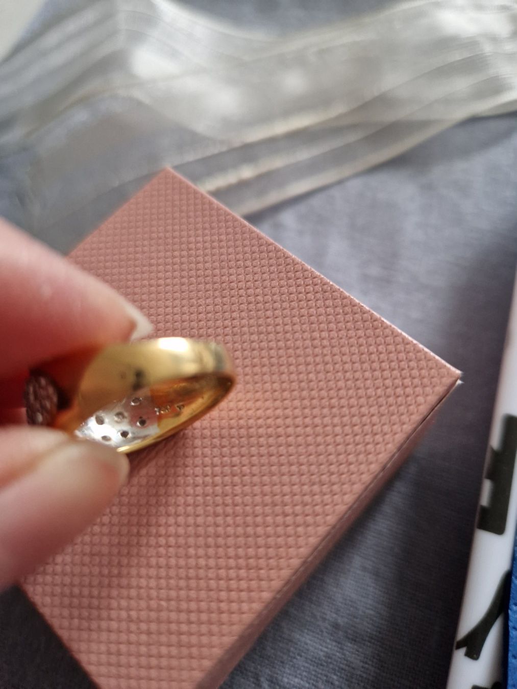 Anelli: Bague or 18ct & 25 diamants – Nuovo e nell'imballaggio originale da Pully venduto da Andalous 2