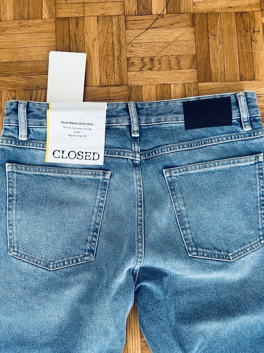 Closed Jeans: Closed Jeans UNITY Slim Fit aus Denim – Neu (gemäss Beschreibung) aus Zürich von Walllstreet 5