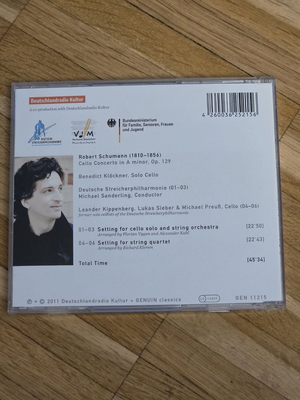 CD: CD: Robert Schumann: Cellokonzert a-moll, u.a. – Usato da Aesch BL venduto da immon 1