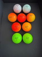 9 farbige Vice Lakeballs AAAA, gereinigt, Top Zustand