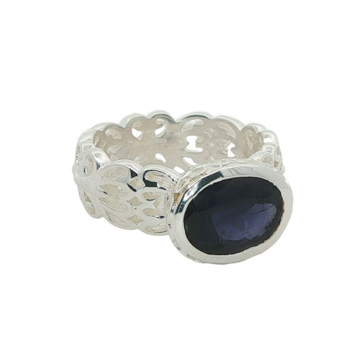 Olga Ribler Anelli: Feiner Silber Ring 925 mit Iolith Grösse 54 – Nuovo (secondo la descrizione) da Luzern venduto da Schmuckoutlet 3