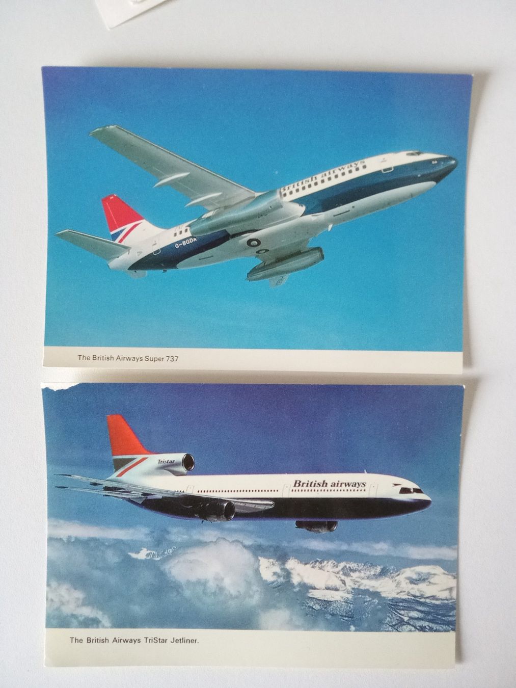 Cartoline postali: Aviatik 6 alte Ansichtskarten der British Airways – Usato da Bilten venduto da Bora3 3