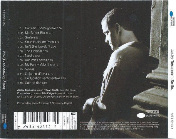 CDs: Jacky Terrasson [BLUE NOTE] Sean Smith, Eric Harland, – Gebraucht aus Unterbäch von yohanson 1
