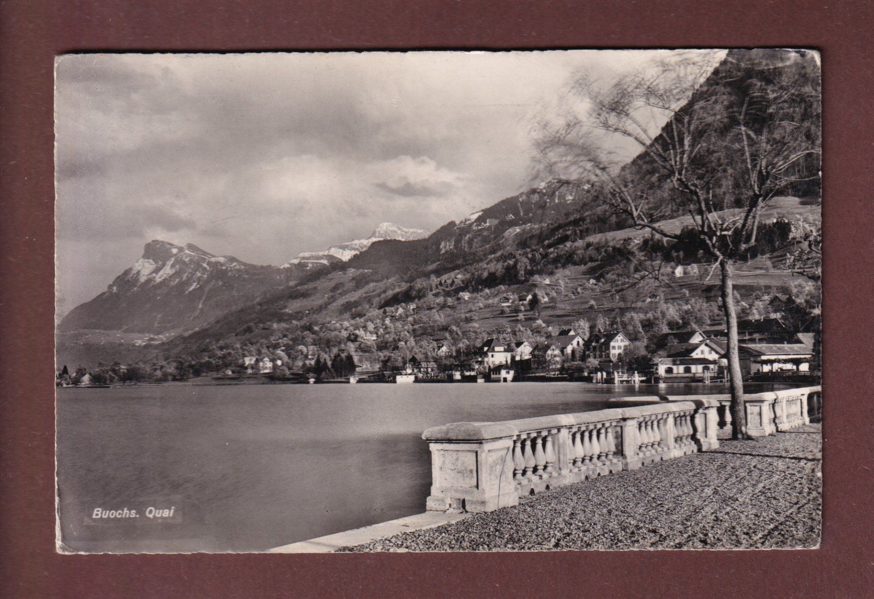 Cartes postales: BUOCHS - Quai – D'occasion à Pully par nicecards-shop