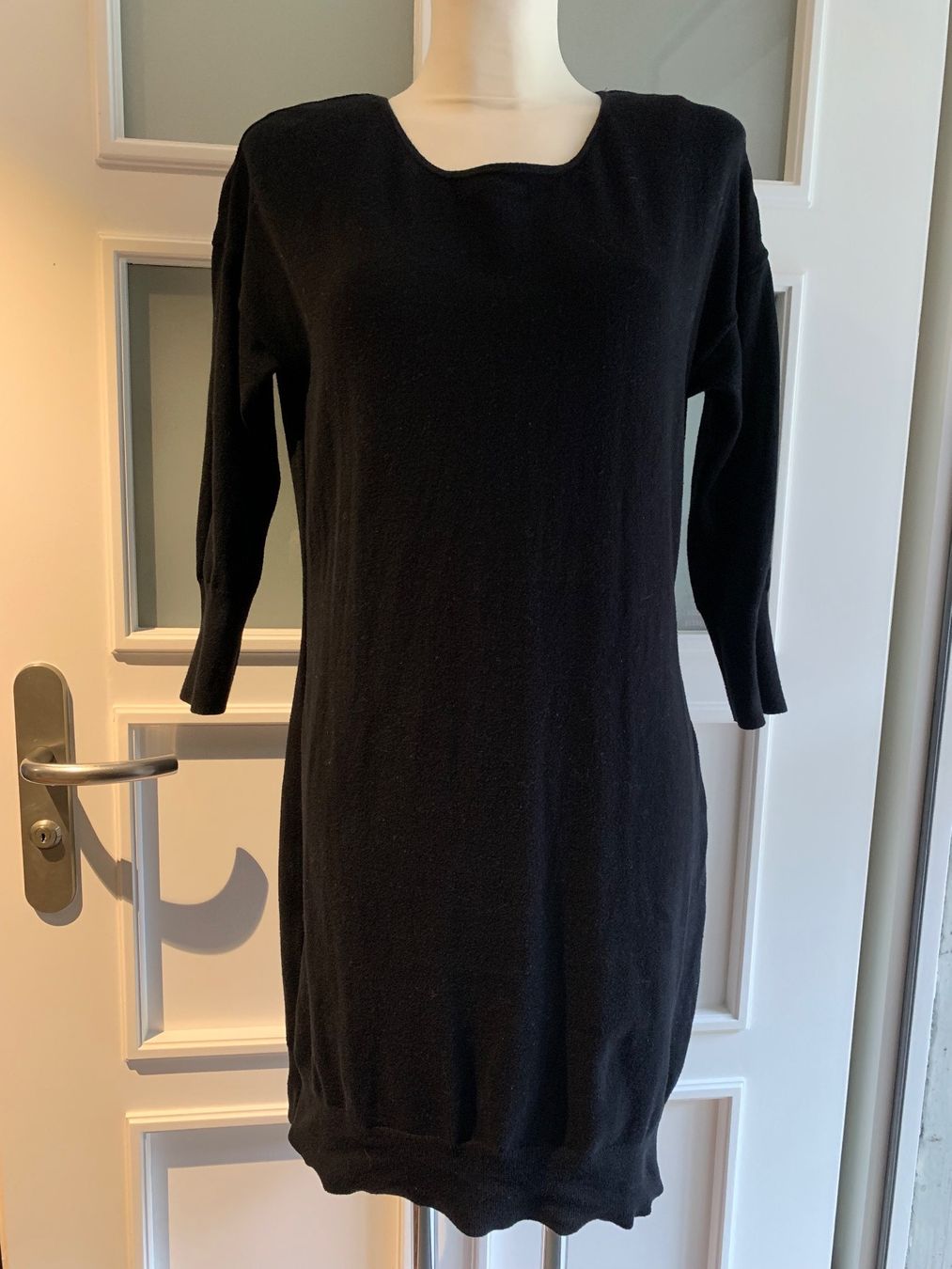 Intimissimi Vestiti: Intimissimi Strick Kleid, schwarz ODER taupe Gr. L /38 40 – Usato da Engelburg venduto da mamalanima 3