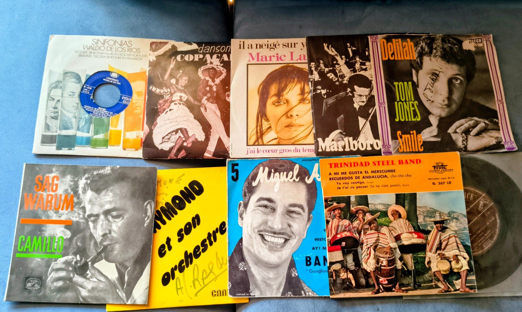 Dischi in vinile: 10 disques 45 tours, vynil,  10 Schallplatten – Usato da Prêles venduto da Slaiko 1