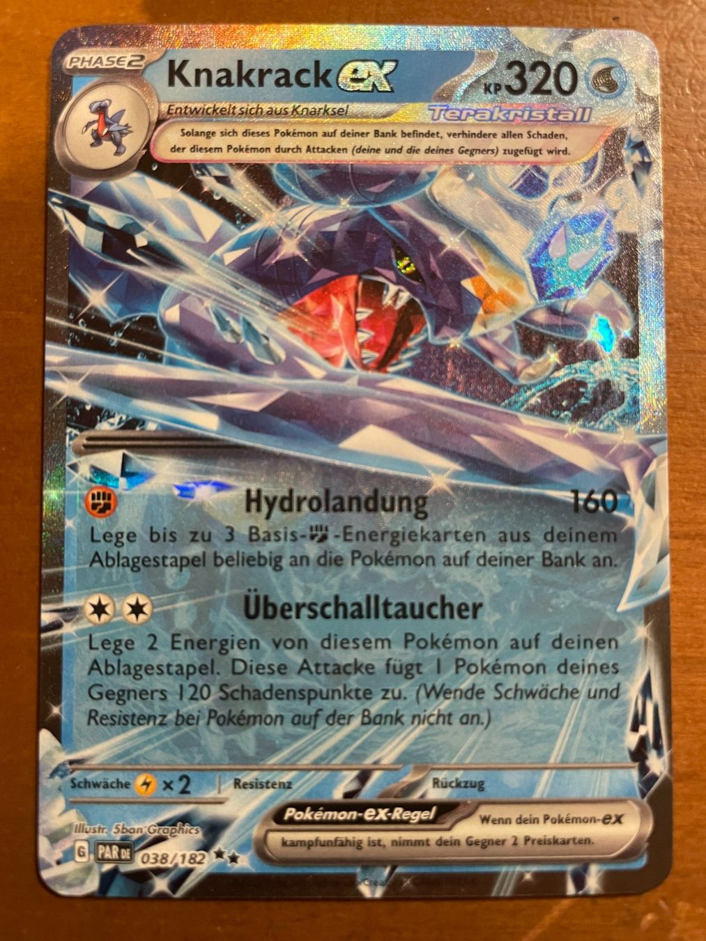 Pokémon Sammelbilder & Trading cards: Pokemon Knakrack eX (Versand gratis) – Neu (gemäss Beschreibung) aus Chur von Angerson
