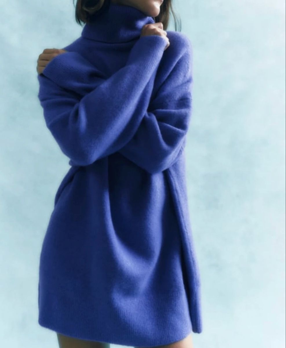 Zara Pullover & Sweatshirts: ZARA violetter Strickpullover Größe S neu – Neu (gemäss Beschreibung) aus Affoltern am Albis von Vsyra 3