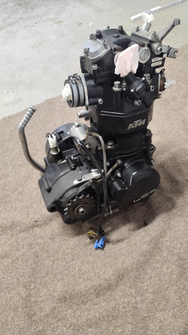 KTM Motori: KTM 640 SC 2002 LC4 Motor – Difettoso da Auw venduto da svenschuler 2