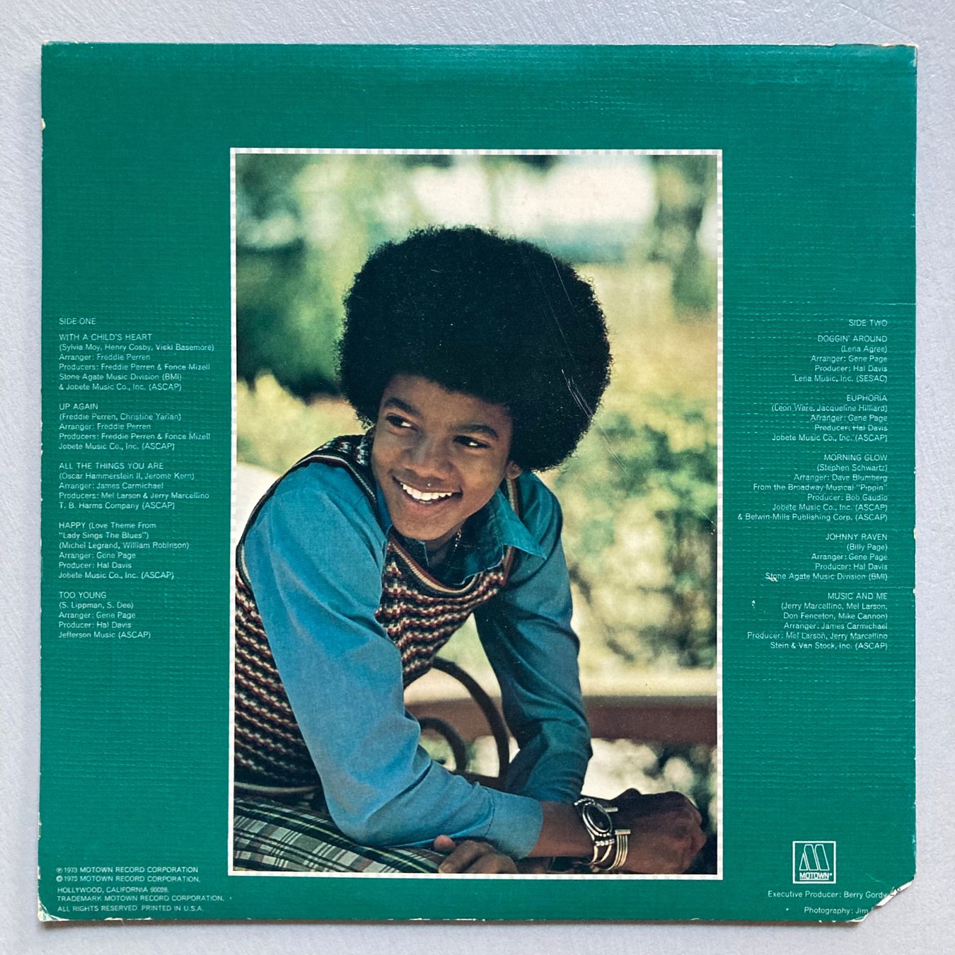 Dischi in vinile: Michael Jackson - Music & Me - LP - 1973 – Usato da dachsen venduto da oheio 1