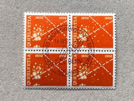 309.2.02, Viererblock ET, Rückseite **, Top und selten
