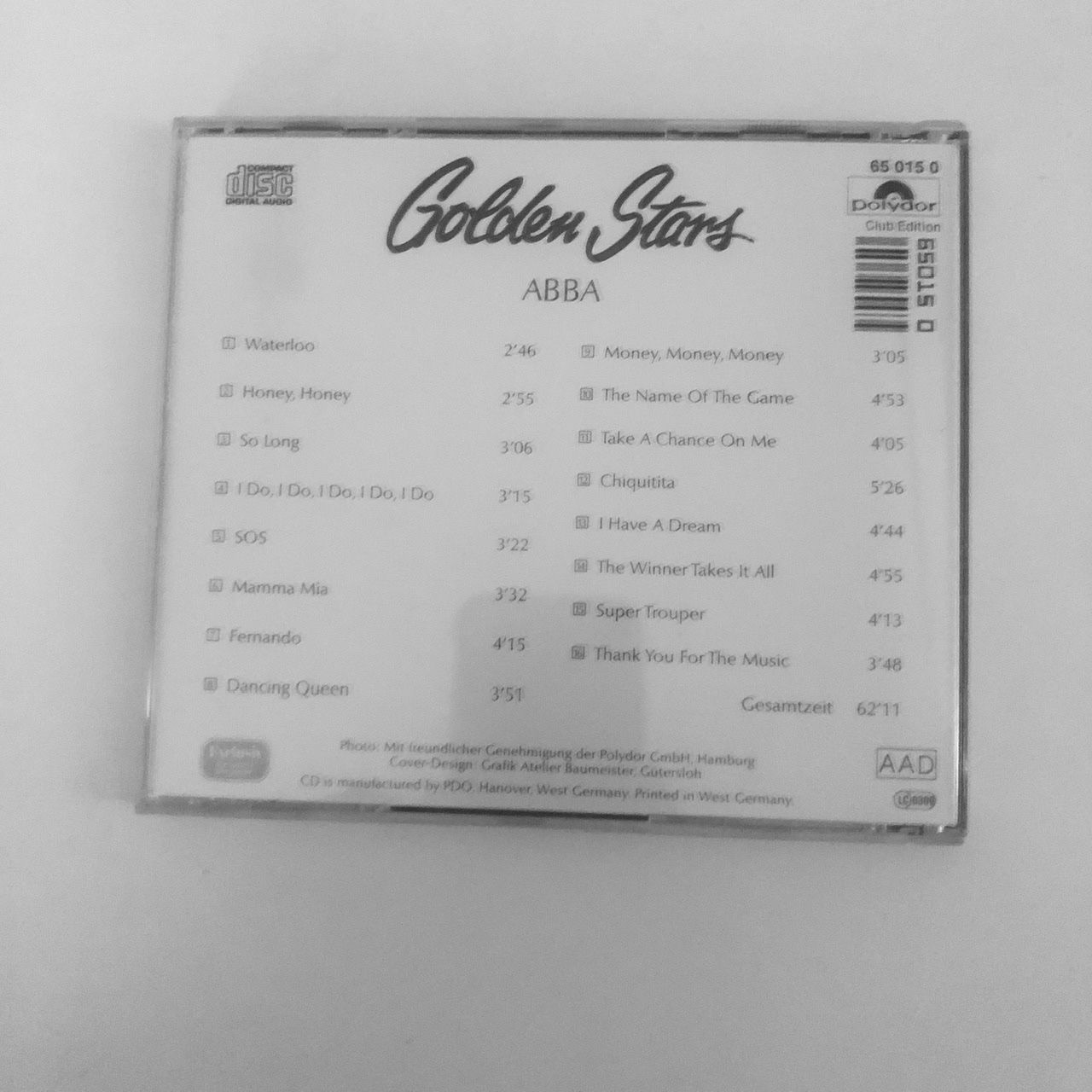 CD: ABBA CD Golden Stars – Usato da Wettingen venduto da ABBA-Retro 2