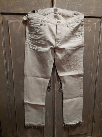 Citizens . Emerson Slim Boyfriend weiss 27