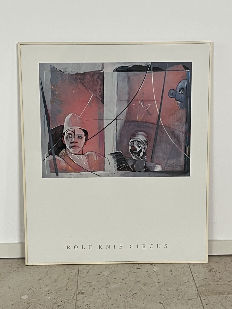 Foto & Immagini: Rolf Knie Circus Kunstdruck gerahmt – Usato da Winterthur venduto da Mmagu