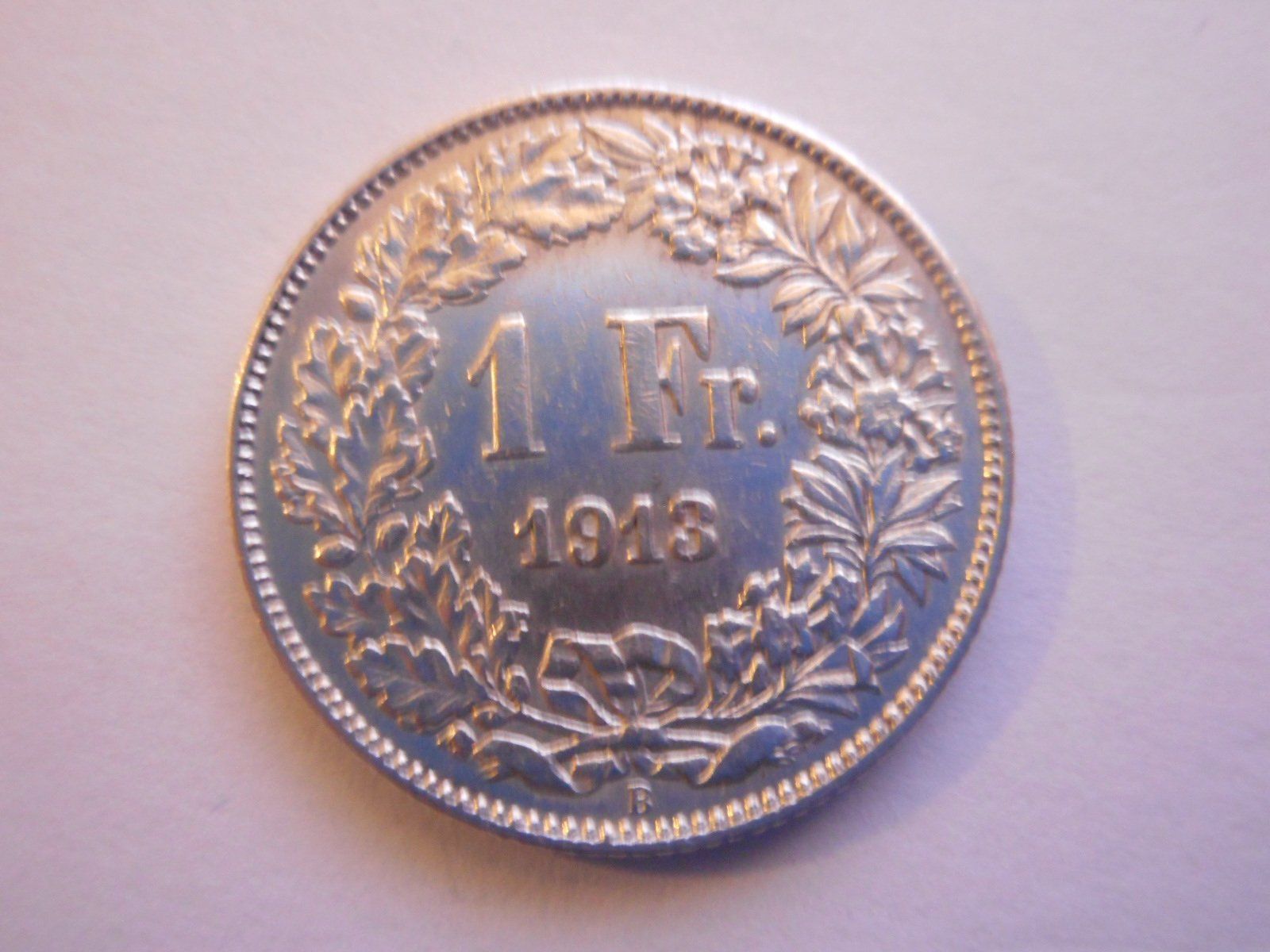 Tutti le monete: 1 Fr. 1913 silber – Nuovo (secondo la descrizione) da Kriegstetten venduto da pizlad2010
