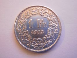 1 Fr. 1913 silber