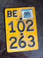 BE Mofa Nummernschild