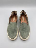 Rachel Zoe Loafers Wildleder Olivgrün Gr. 39