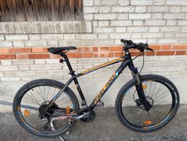 Trelago Mountainbike guter Zustand schwarz/orange