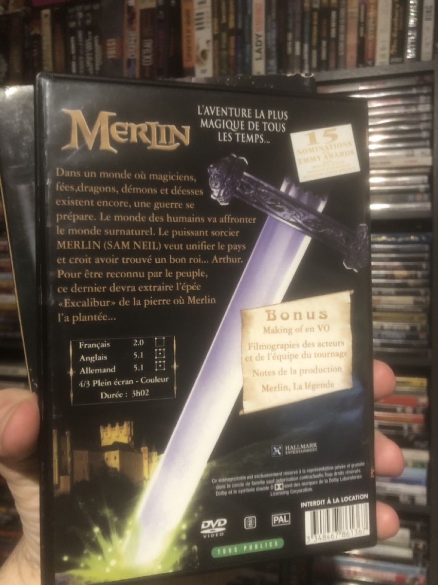 Alle DVDs: Merlin (Sam Neil) dvd – Gebraucht aus Lausanne von fransadpop 3