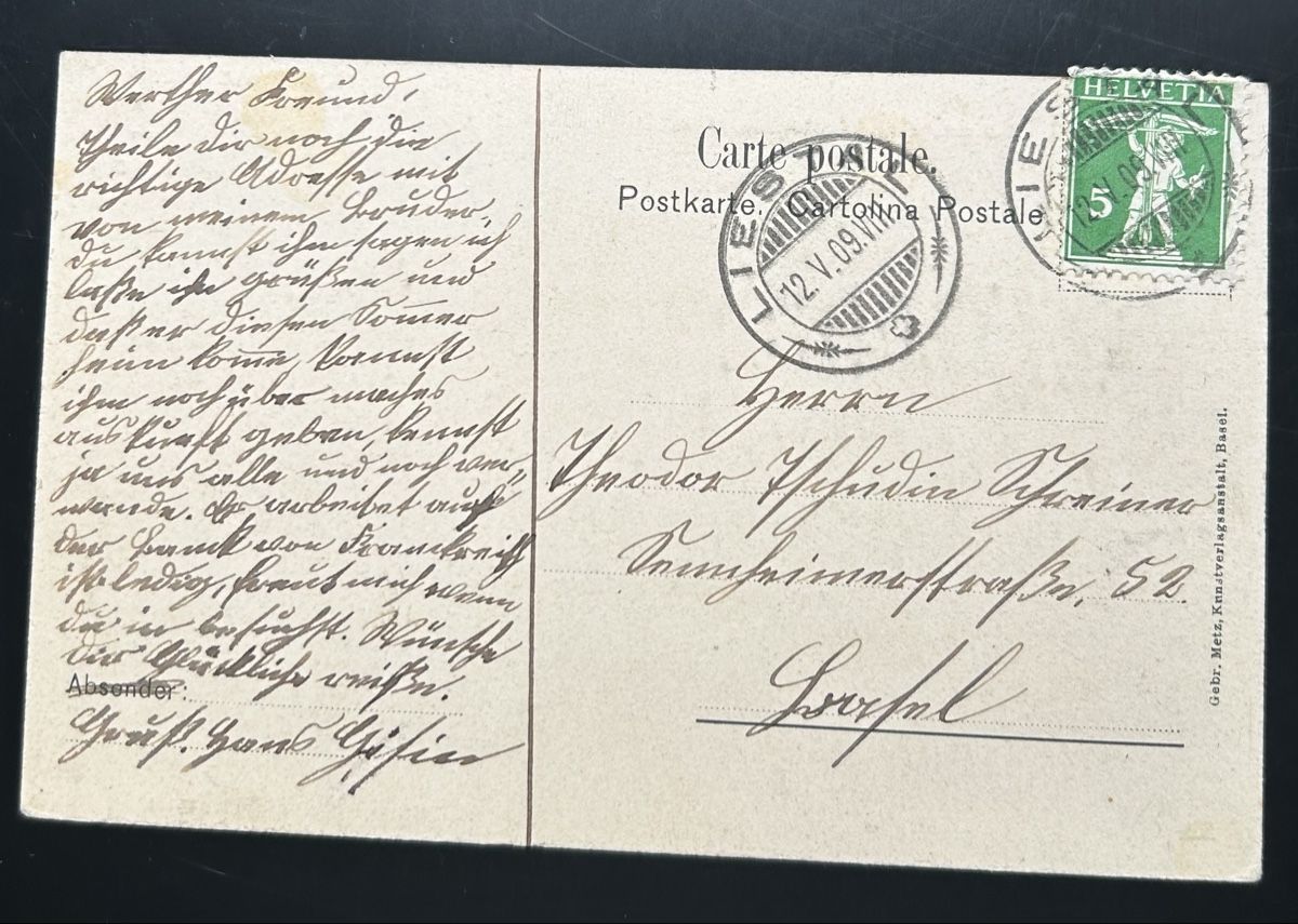Cartoline postali: Gruss aus Liestal  – Usato da Horw venduto da Tellbub 1