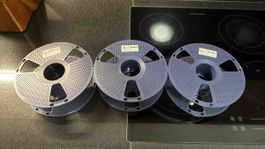 SUNLU Filament Spools Empty Set of 3 Used