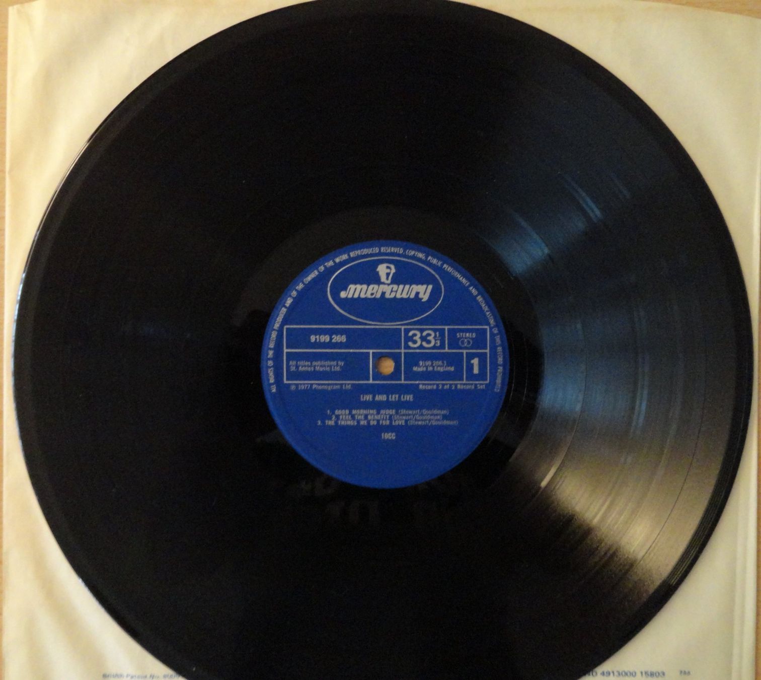 Dischi in vinile: 10CC - Live and let Live – Usato da Neftenbach venduto da Verk13 5