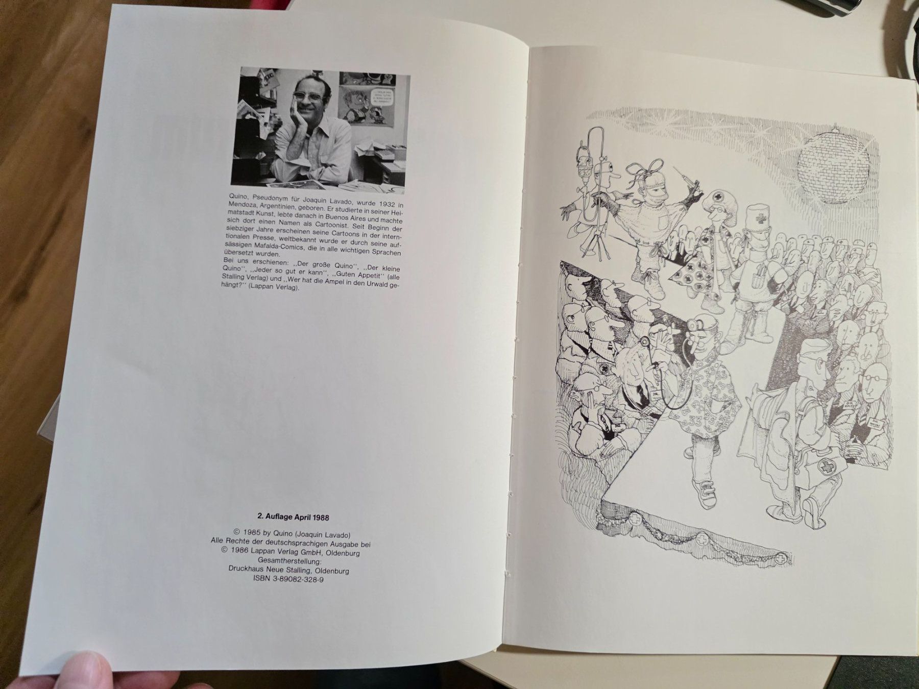 Livres: THERAPEUTIKUM - Quinto - Lappan 1988 – D'occasion à Walterswil BE par Lonitti 1