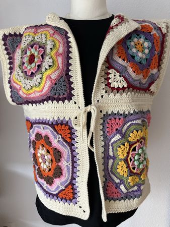 Häkelweste/ Häkelgilet 🌸Handmade Unikat🌸
