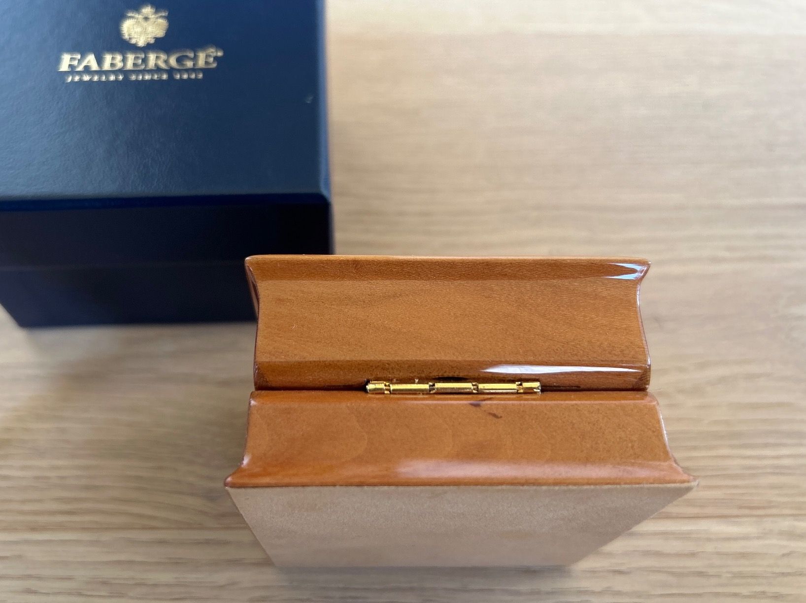 Fabergé Orologi: Faberge - Schmuckbox aus Holz – Nuovo (secondo la descrizione) da Fläsch venduto da sus_69xn 3