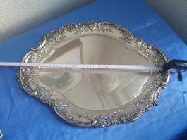 Silber 800 Tablett Klinkosch Meistermarke Wien Kaiser Franz