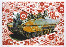 Death, Kaws & Takashi Tank, limitierter Kunstdruck