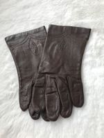 Lederhandschuhe Damen braun Gr.7.5