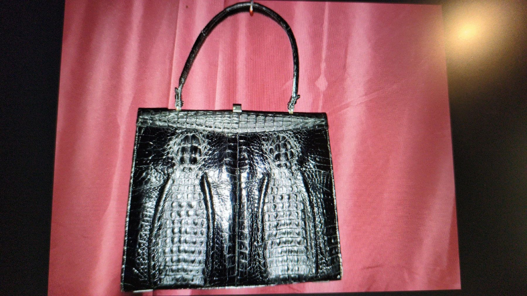 Borse da donna: Handtasche Kroko – Usato da Schaffhausen venduto da max_c62l