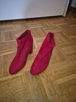 👢Bottines bordeaux élégantes en parfait état, taille 38!