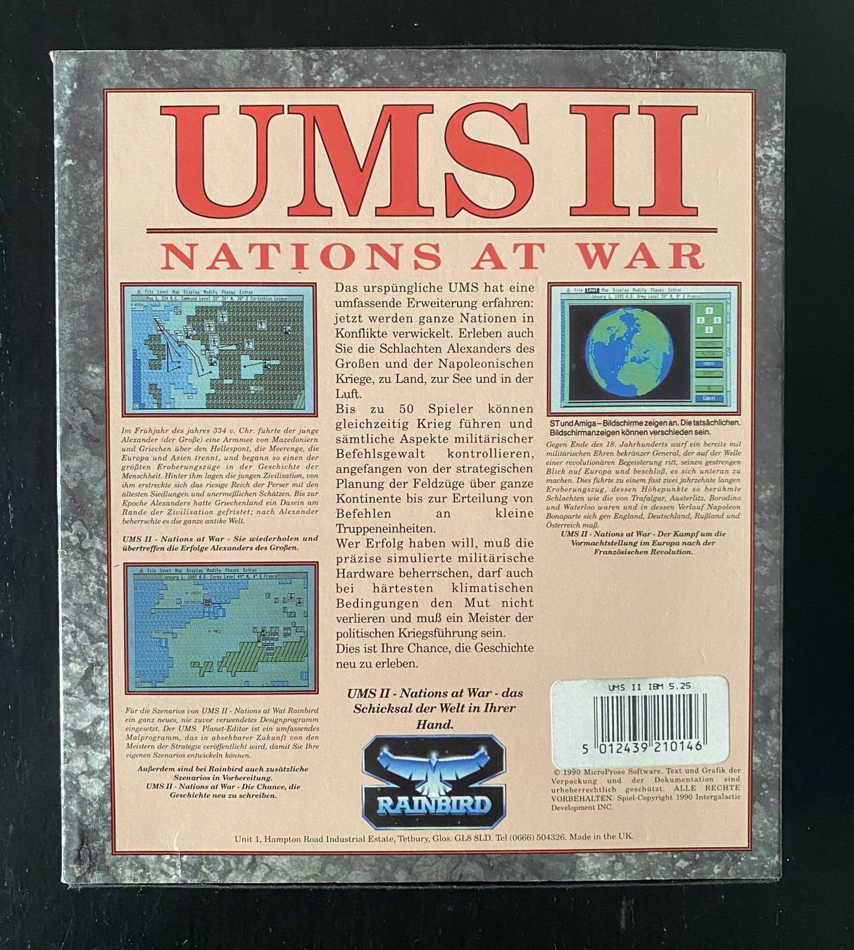 Giochi: Nations UMS II at War PC CiB – Usato da Basel venduto da IndianaJones 1