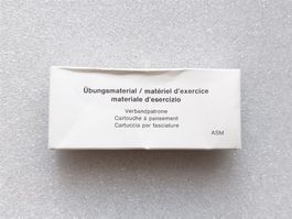 Übungsmaterial Verbandpatrone