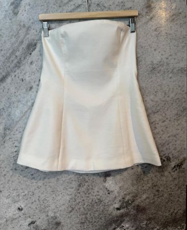 BOA Strapless Linen Bustier M