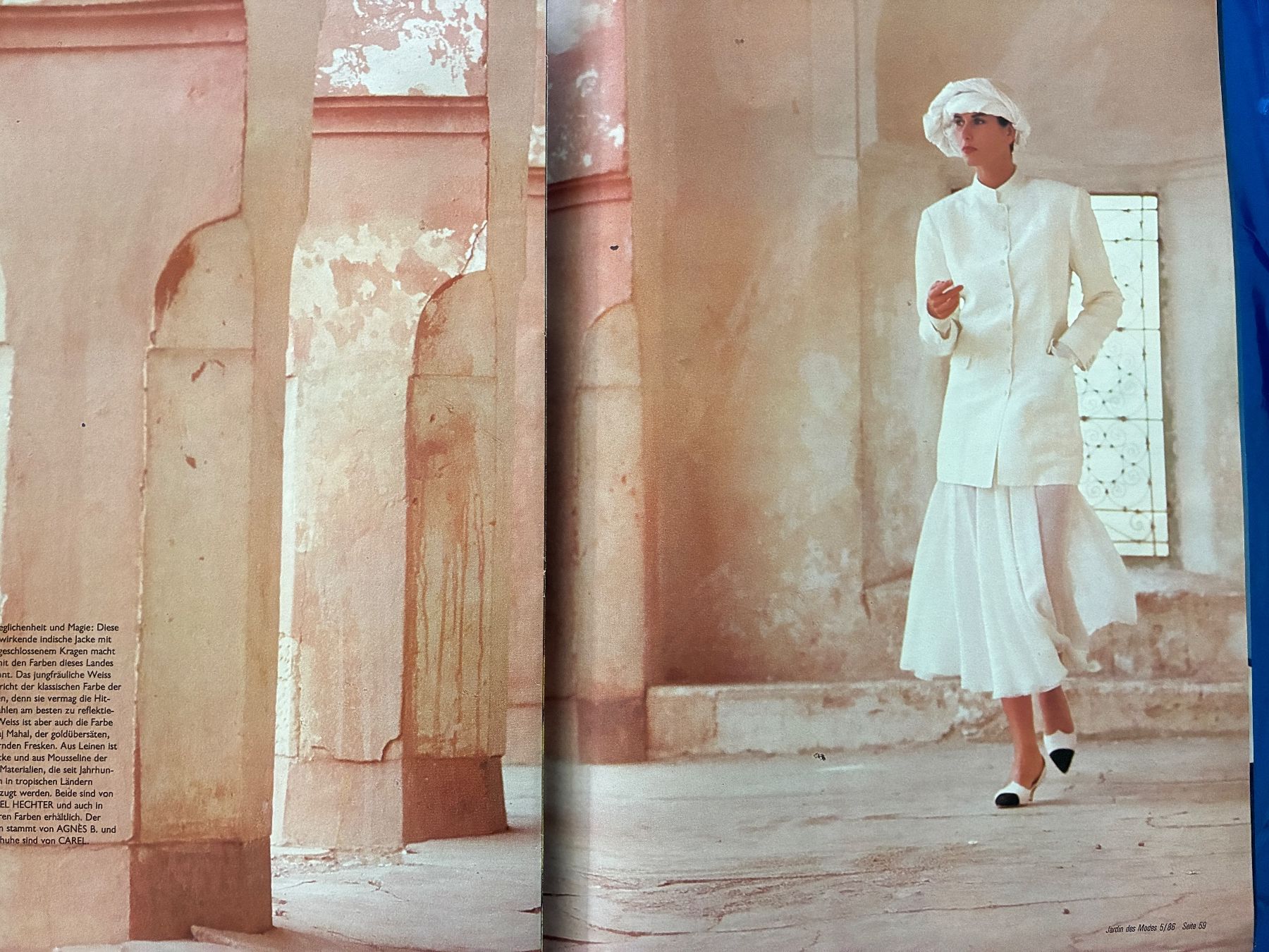 Riviste & Magazine: Le Jardin Des Modes 1986 Mode Design Schweizer Ausgabe – Usato da Aarwangen venduto da nemkin61 8