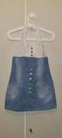 Y2K Mini-Kleid Jeanskleid  Gr.  XL
