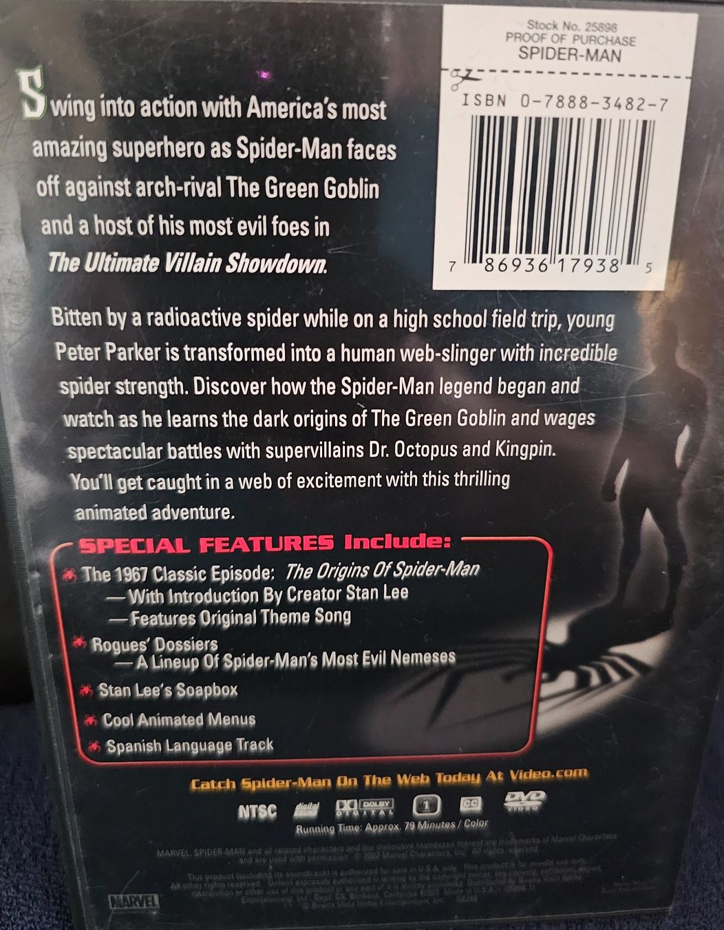 Tutti i DVDs: Spiderman DVD – Usato da Bütschwil venduto da Taranabo 1