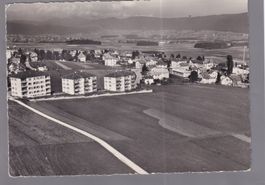 En avion au dessus Les Geneveys s. Coffrane (NE) - 1950