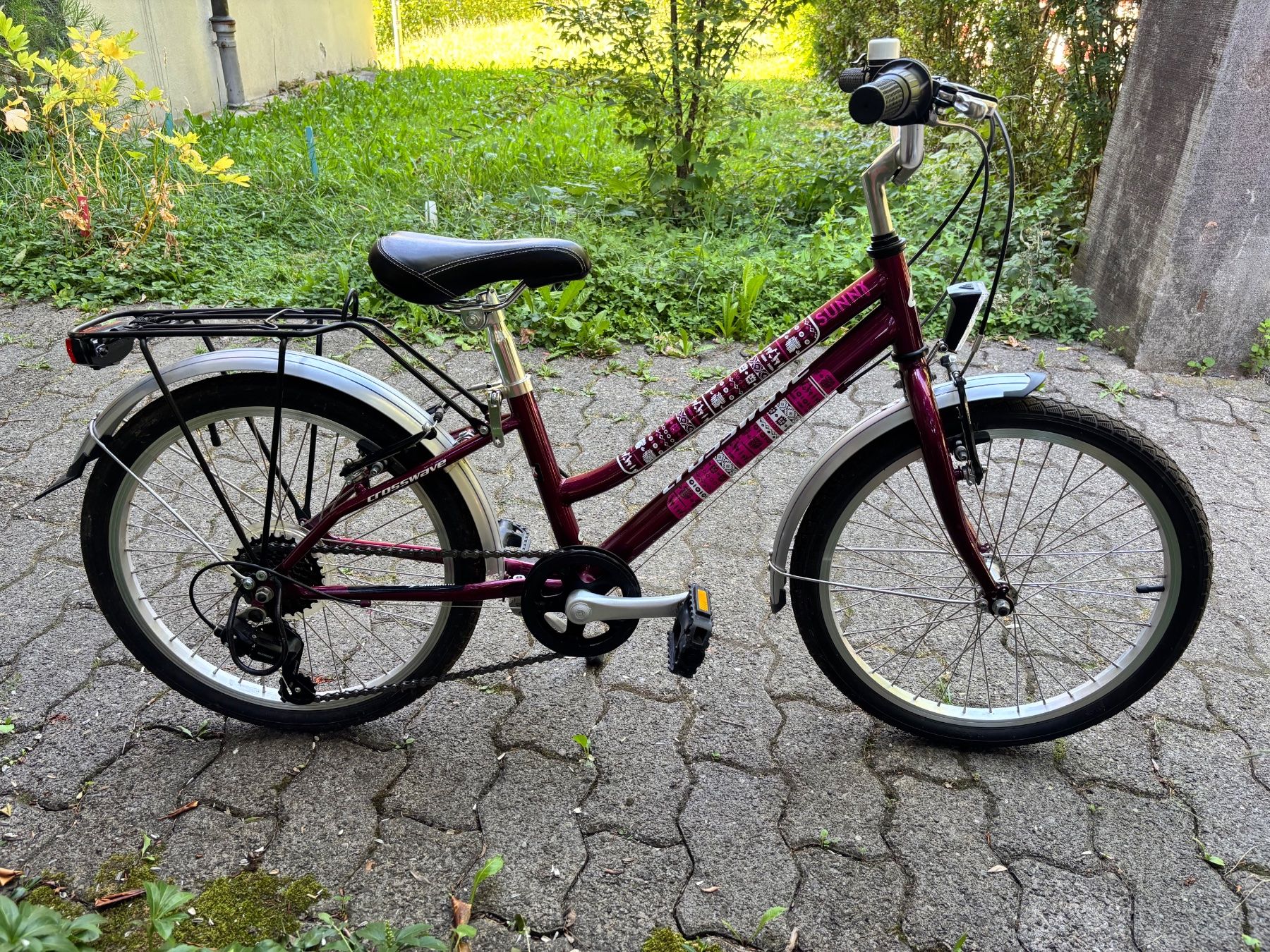 Crosswave Velos: Kindervelo / 20 Zoll / bordeauxrot – Gebraucht aus Zürich von SophiaC 4