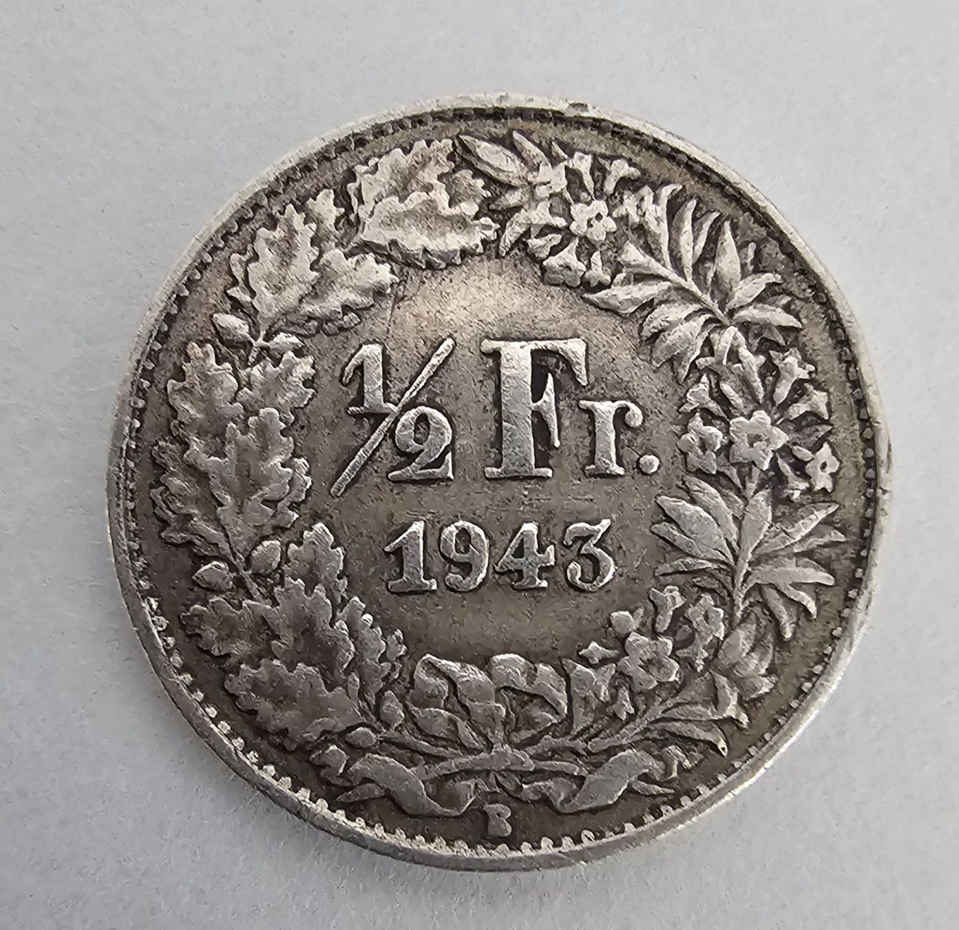 Tutti le monete: 1 Pièce 50 CTS 1943 – Usato da Cortaillod venduto da Titus130