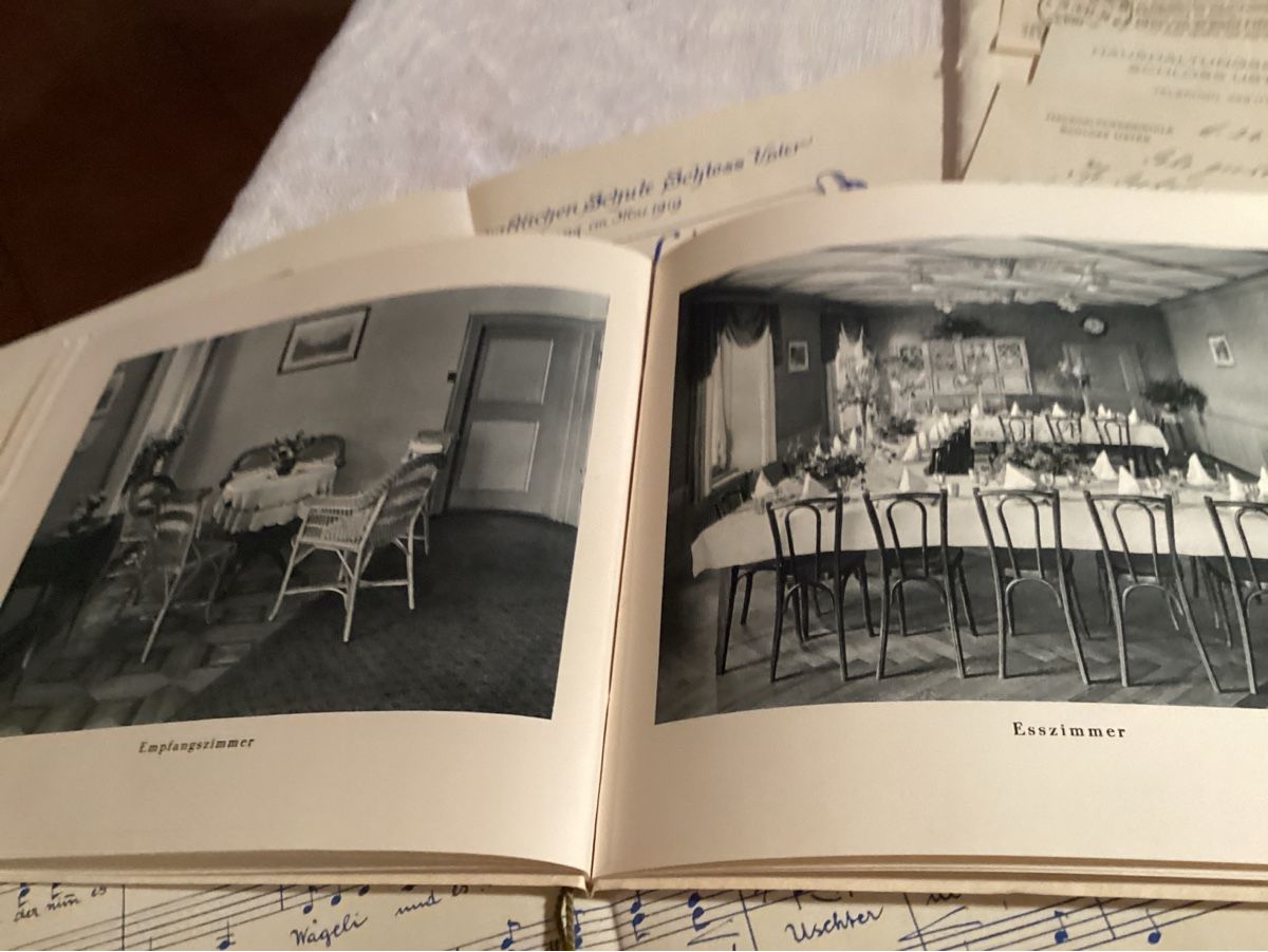 Dokumente: USTER Hauswirtschaftliche schule 7 documents 1940 – Gebraucht aus Luc (Ayent) von Rebouille 6