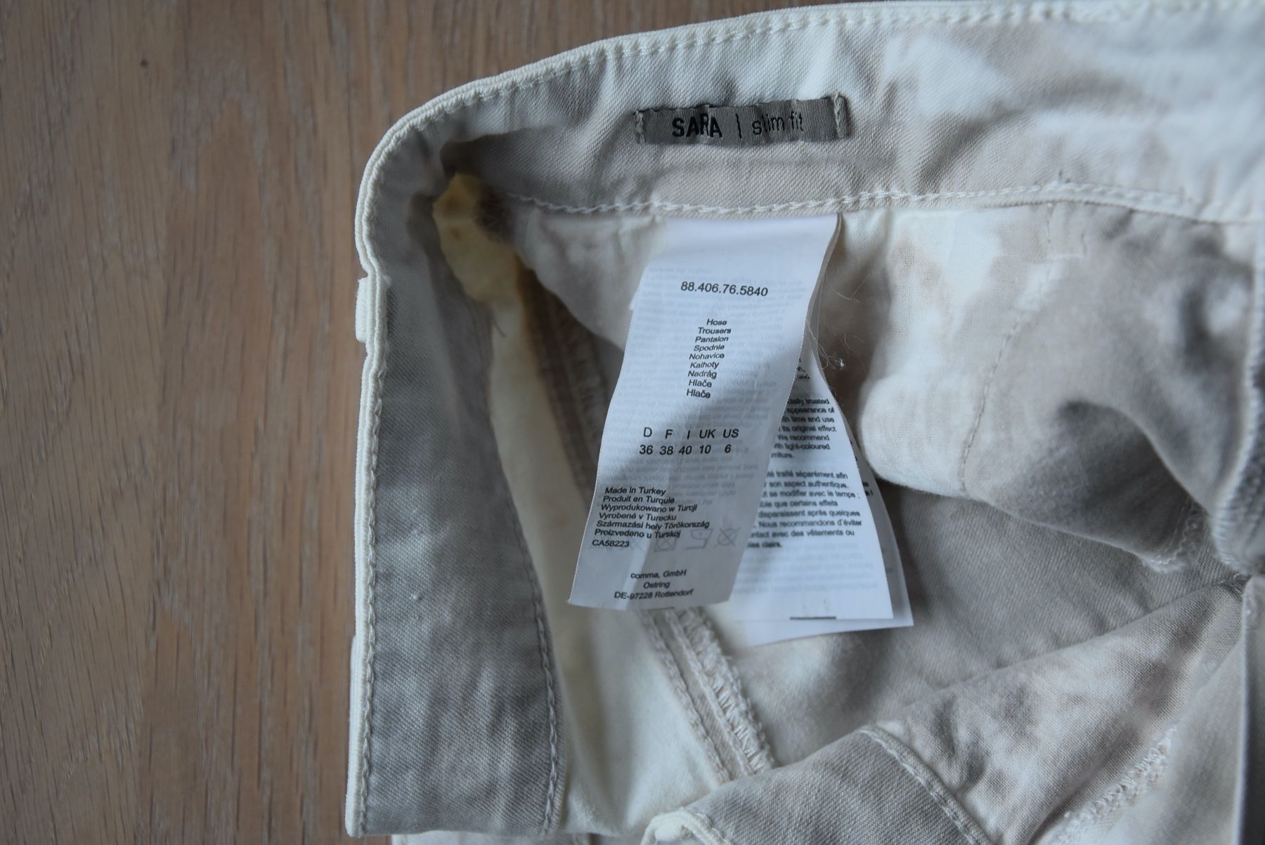 Comma Jeans: fabrikneue Hose Jeans comma, Gr. 36 – Neu (gemäss Beschreibung) aus Münsingen von Sternsaphir64 2