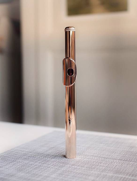 Sankyo Strumenti musicali: 14K Sankyo Kopfstück - Querflöte – Usato da Basel venduto da andrashuszti
