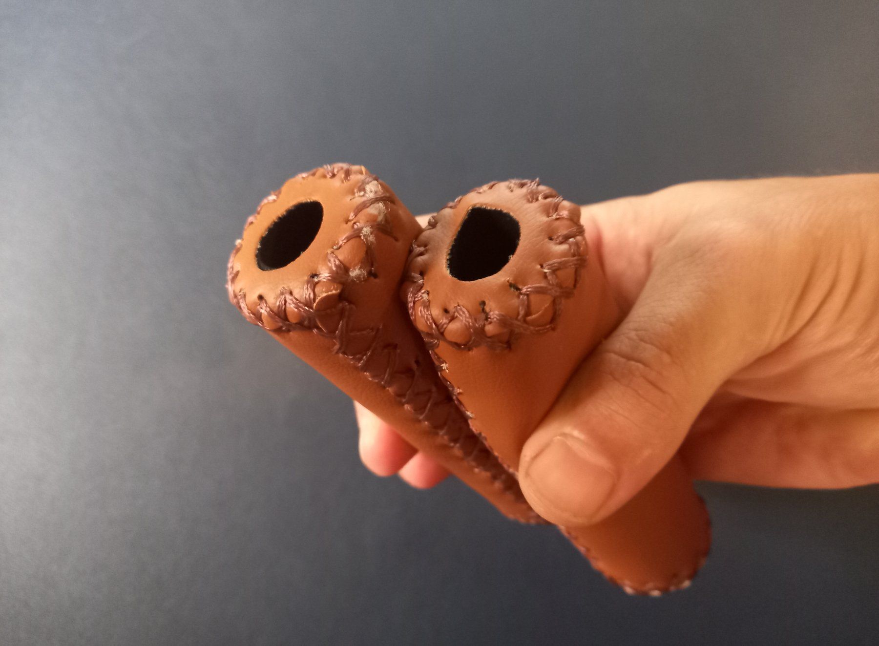 Ersatzteile: 2x Paar Fahrradgriff im Vintage-Stil / Poignée vélo rétro – Neu und originalverpackt aus Bremblens von SHOPSPORT 1