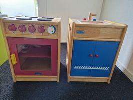 Sibir Kinderküche Holz Herd und Spüle gebraucht