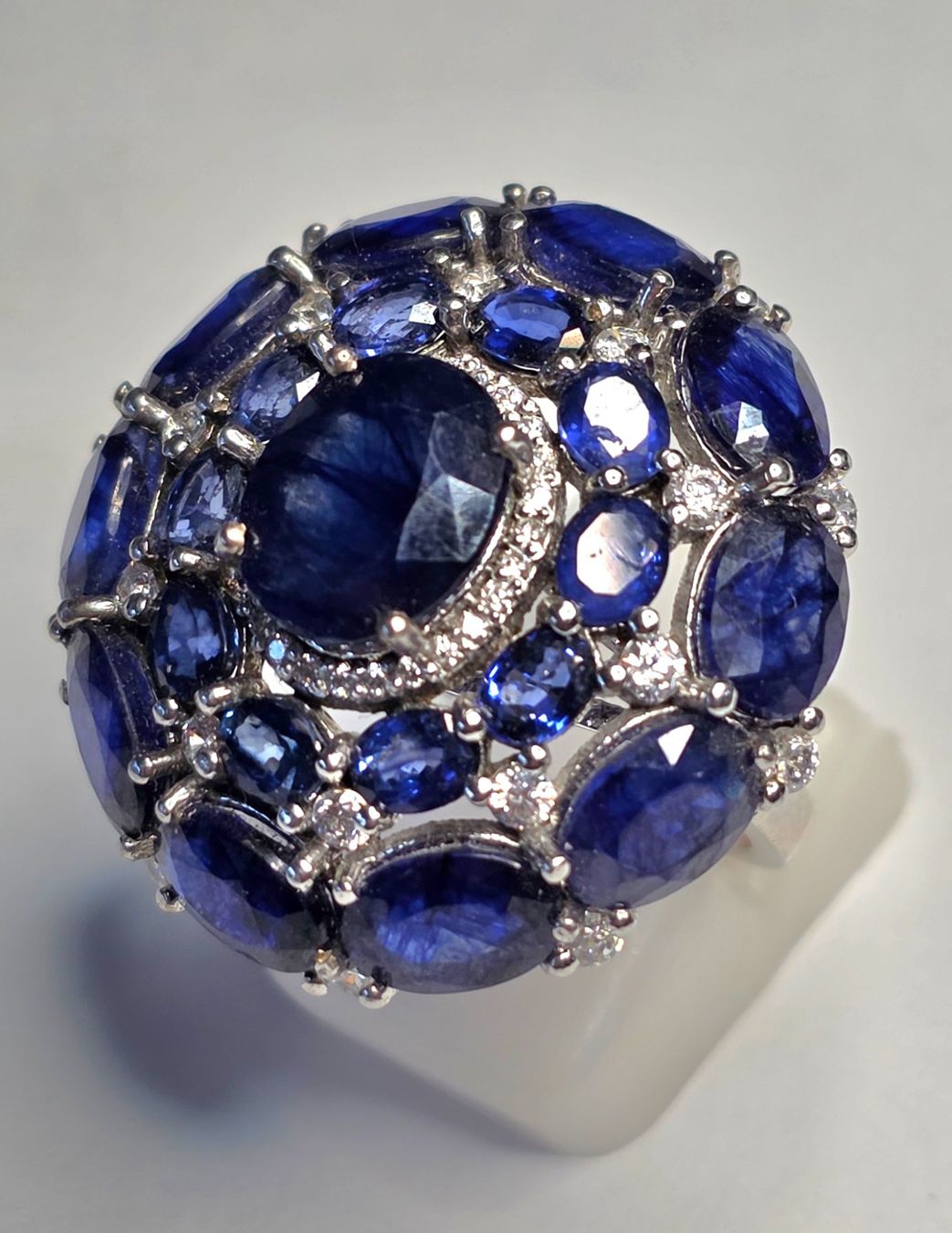 Anelli: Safir Fingerring – Nuovo (secondo la descrizione) da Zürich venduto da adriben 9